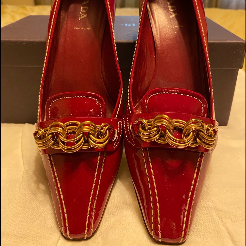 Women’s shoes, Prada. Dark red. Size 40